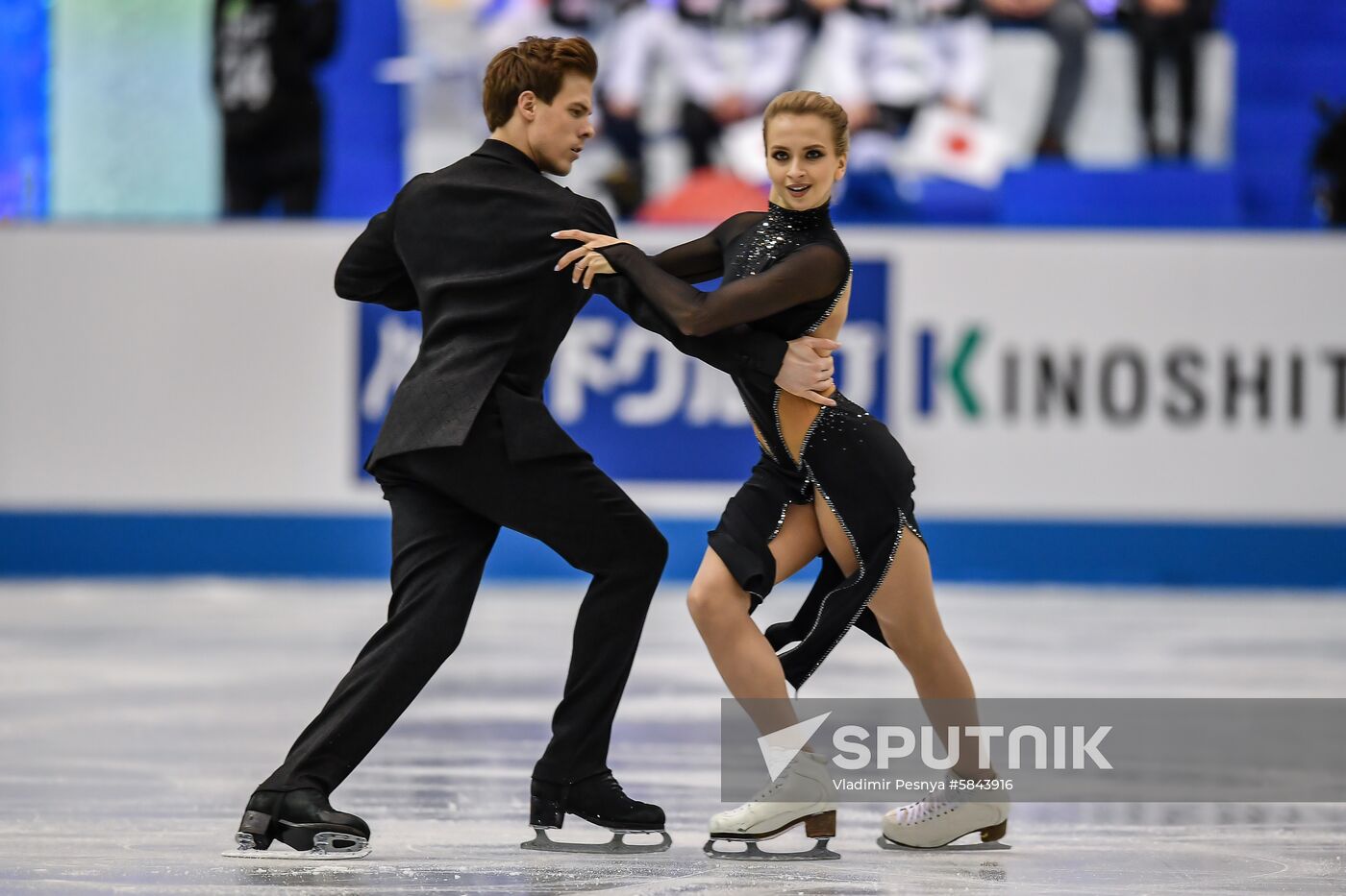 Japan Figure Skating Team Worlds Ice Dance