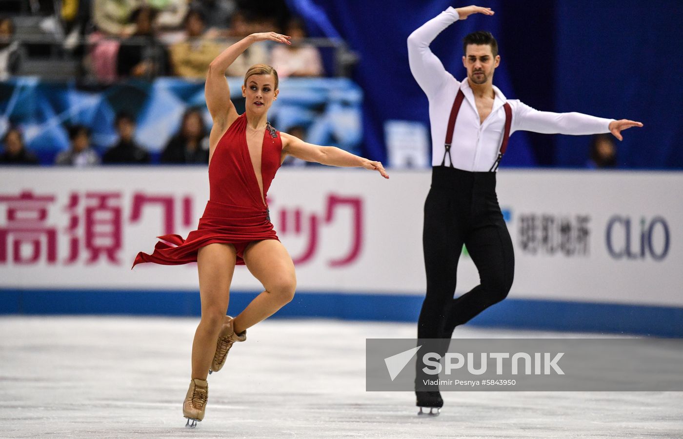 Japan Figure Skating Team Worlds Ice Dance