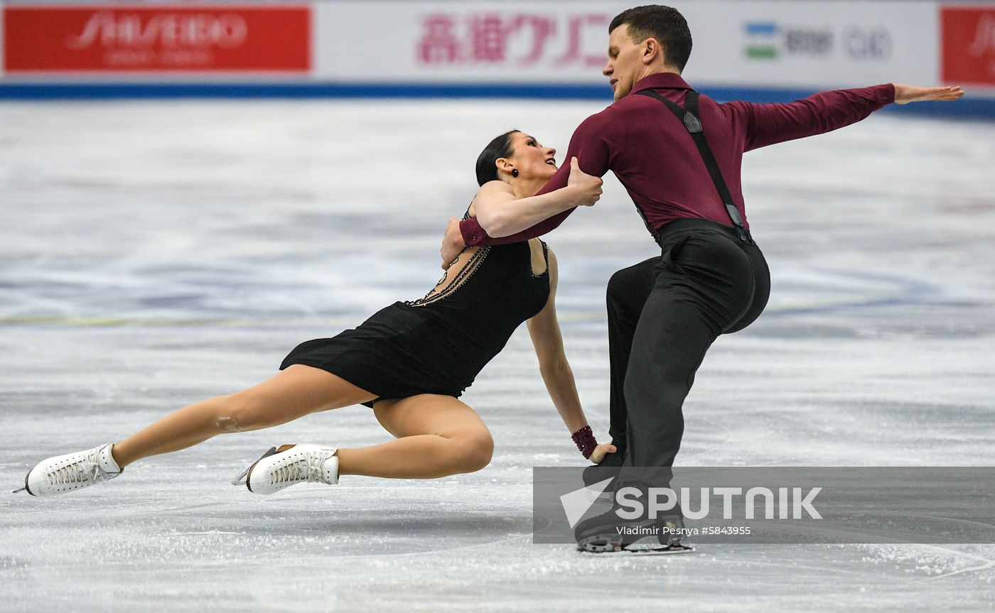 Japan Figure Skating Team Worlds Ice Dance