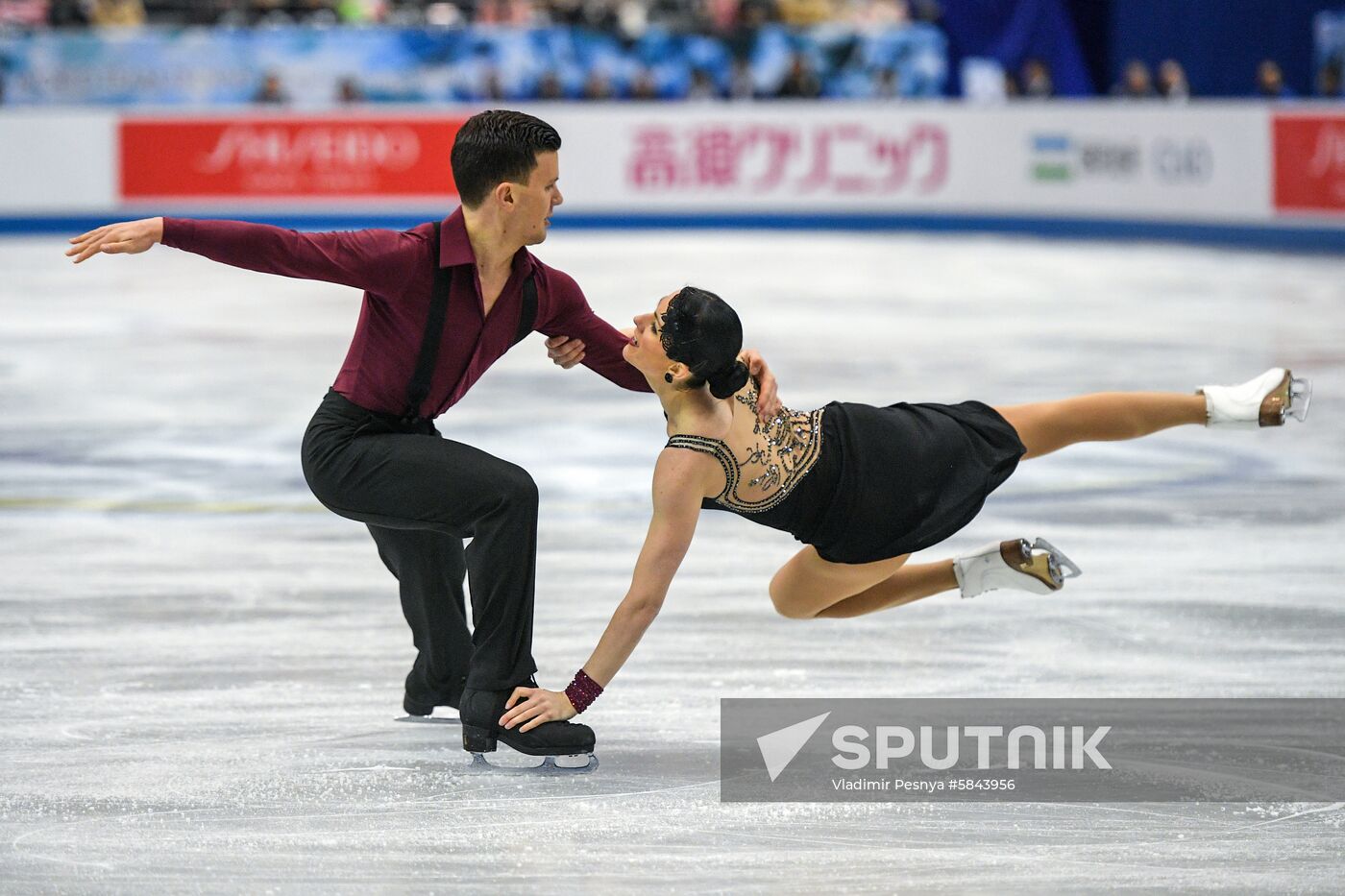 Japan Figure Skating Team Worlds Ice Dance