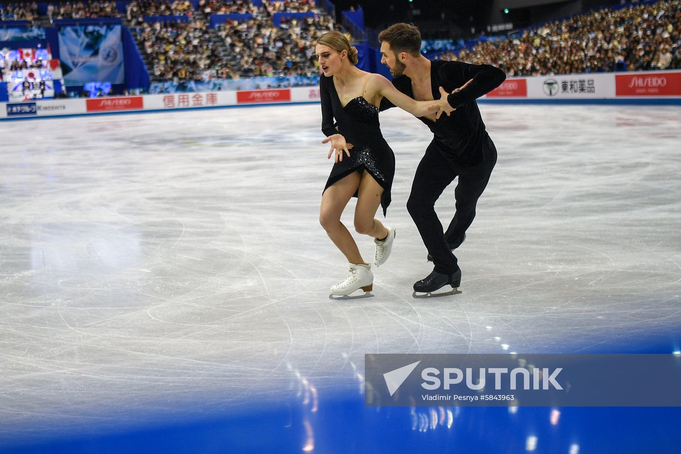 Japan Figure Skating Team Worlds Ice Dance
