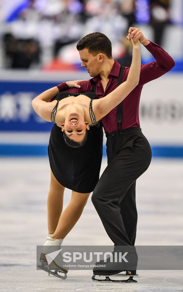 Japan Figure Skating Team Worlds Ice Dance