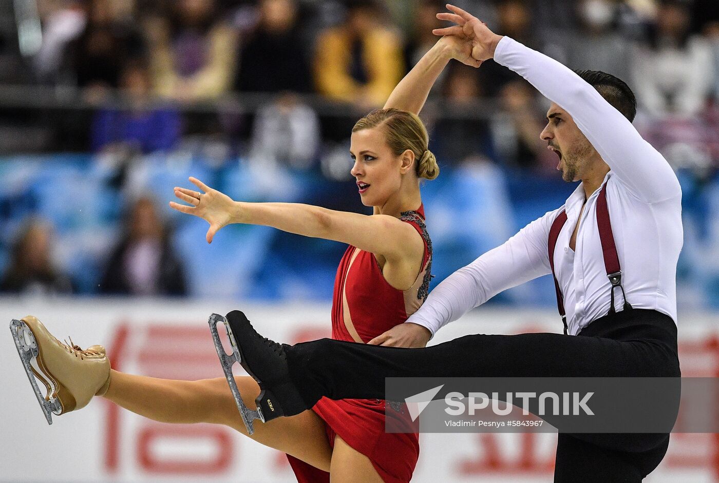 Japan Figure Skating Team Worlds Ice Dance