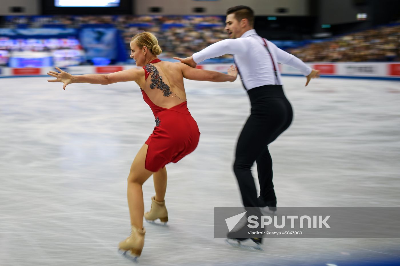 Japan Figure Skating Team Worlds Ice Dance