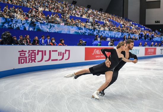 Japan Figure Skating Team Worlds Ice Dance