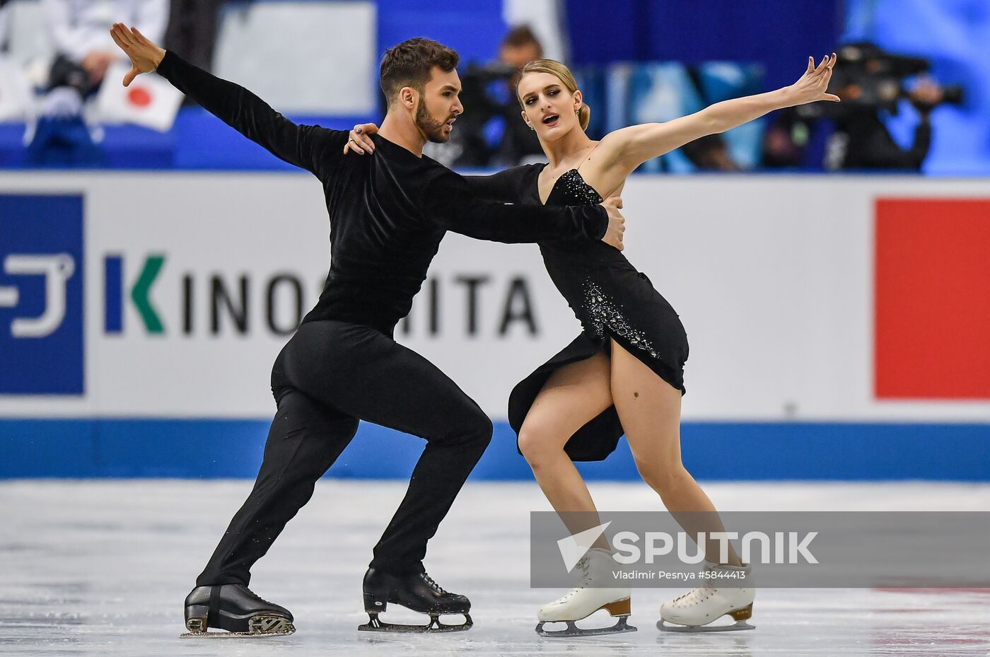 Japan Figure Skating Team Worlds Ice Dance