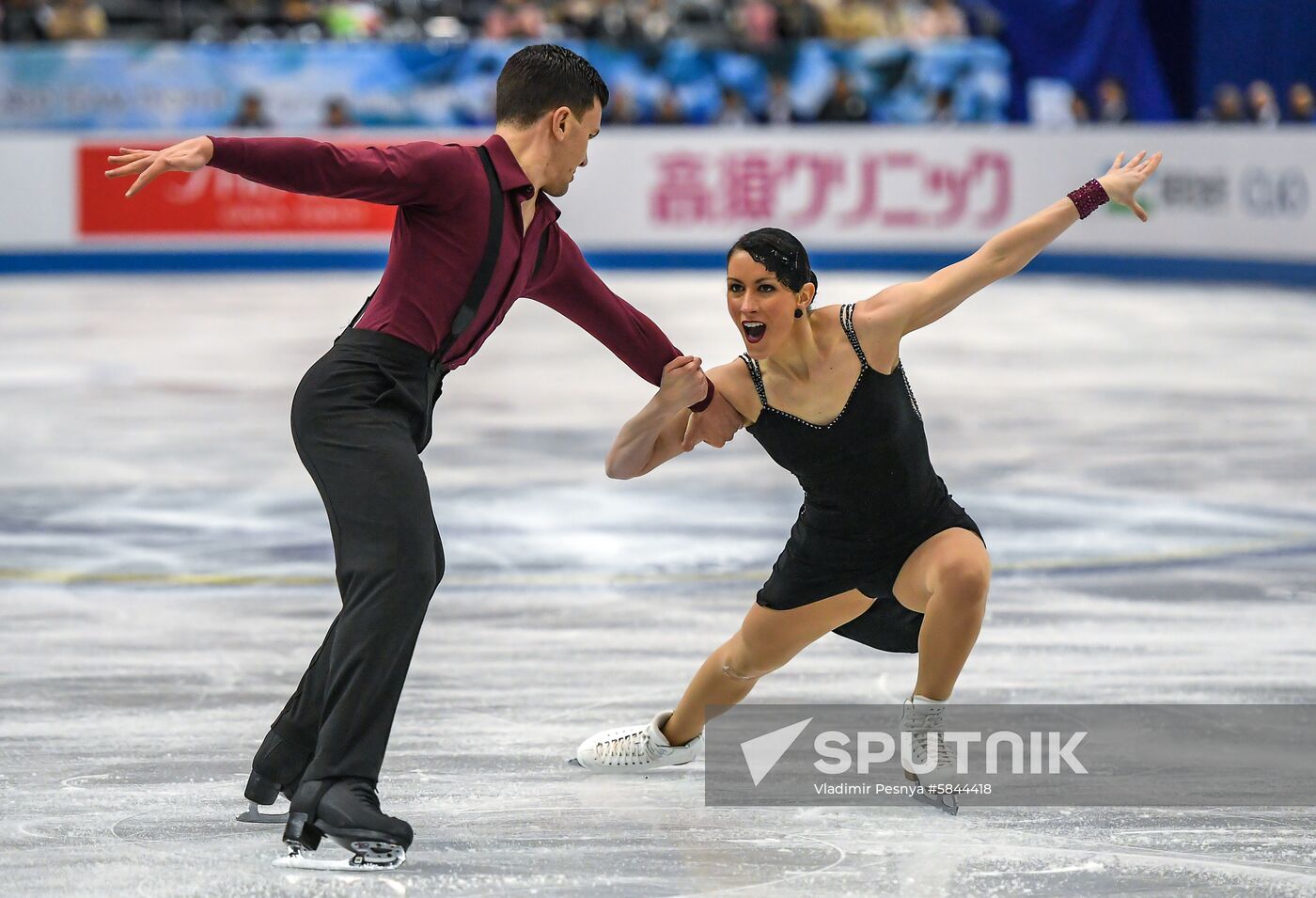 Japan Figure Skating Team Worlds Ice Dance