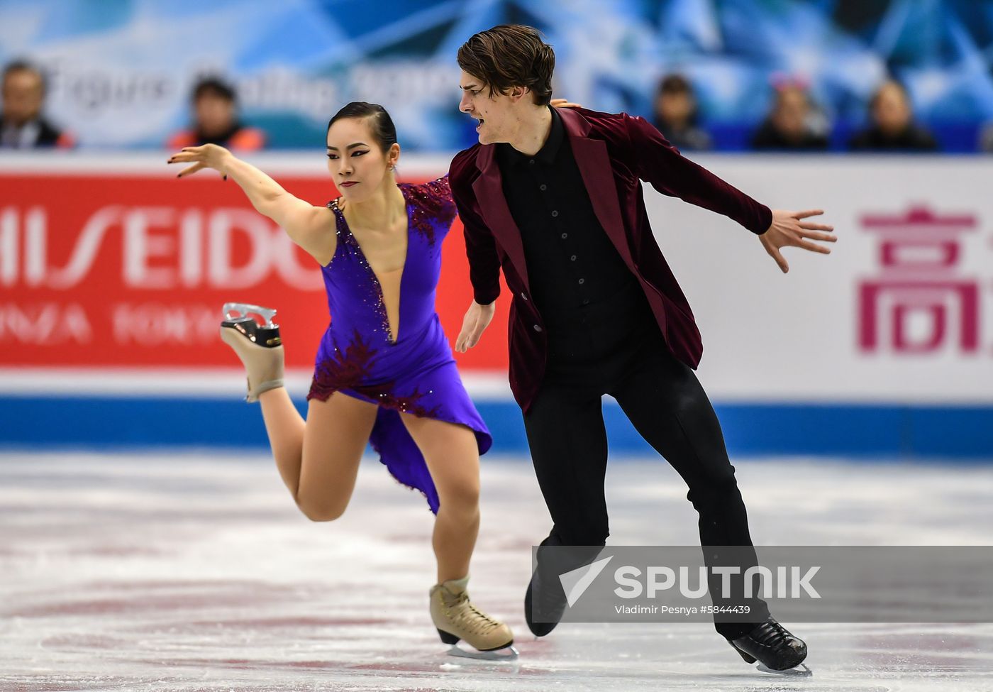 Japan Figure Skating Team Worlds Ice Dance