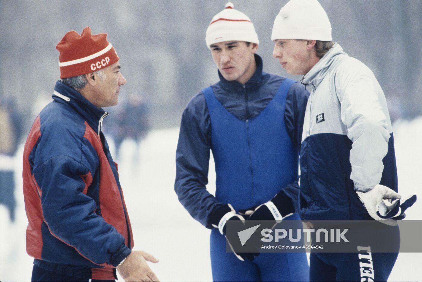 Soviet speedskater Nikolai Gulyayev