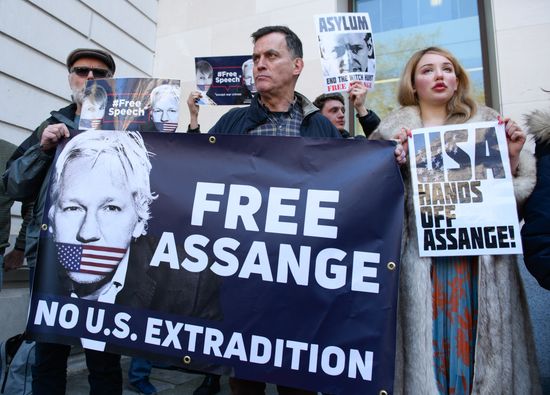 Great Britain Wikileaks Assange Arrest