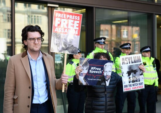 Great Britain Wikileaks Assange Arrest