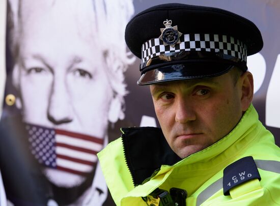 Great Britain Wikileaks Assange Arrest