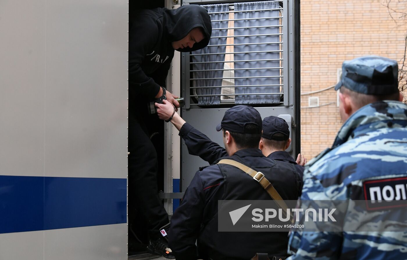 Russia Soccer Kokorin Mamaev Court