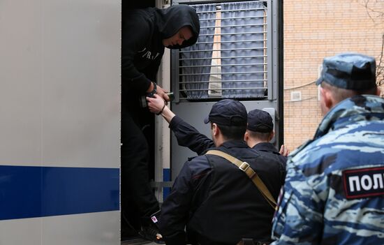 Russia Soccer Kokorin Mamaev Court