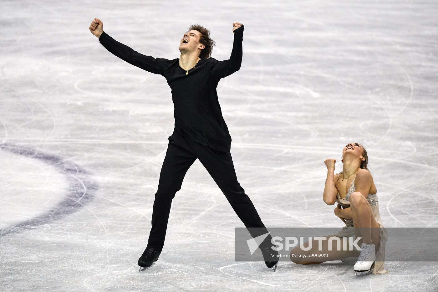 Japan Figure Skating Team Worlds Ice Dance