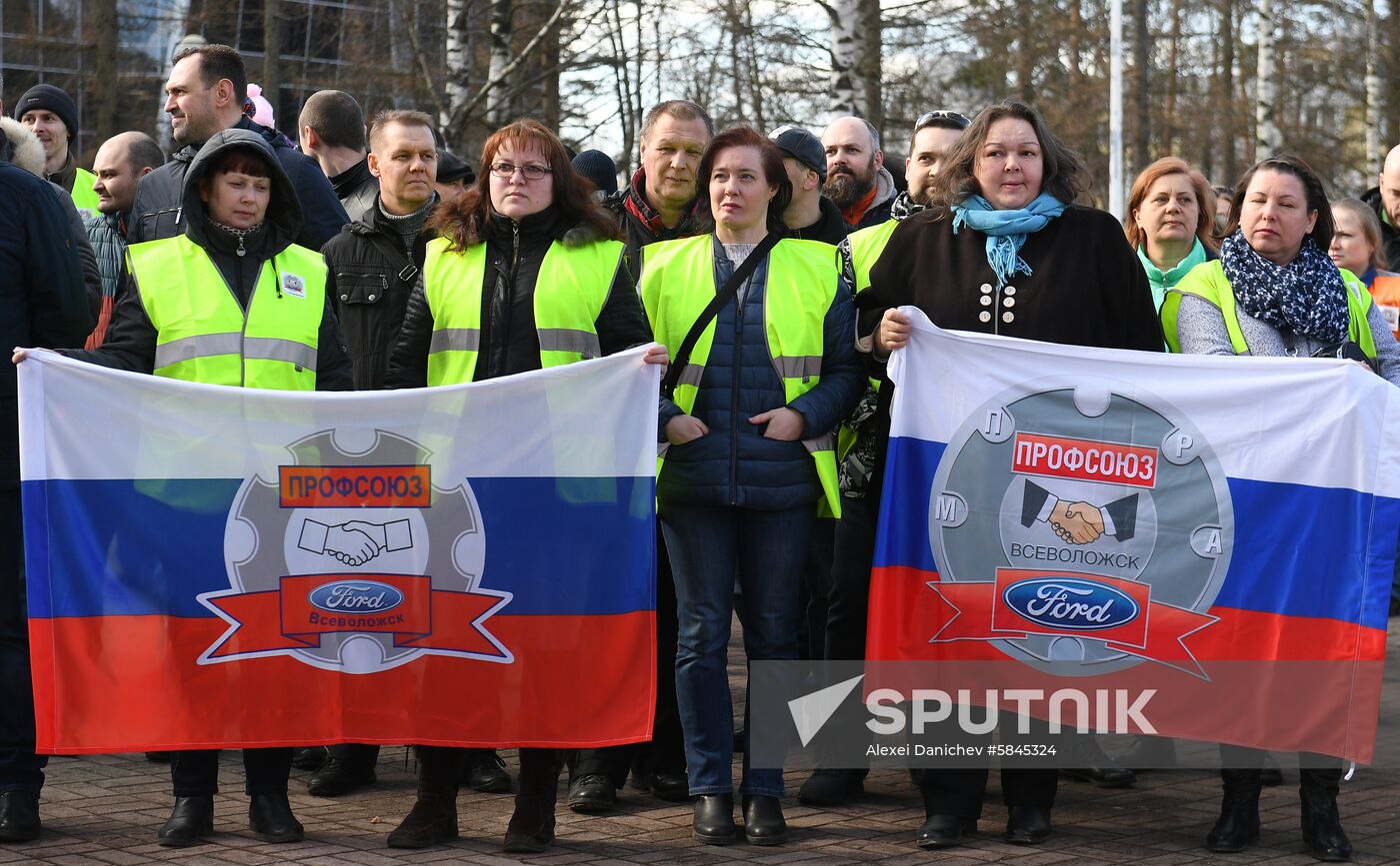 Russia Ford Plants Closure