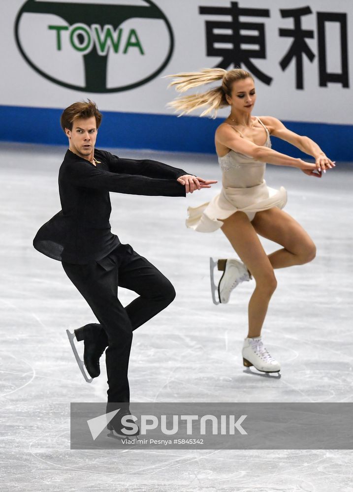 Japan Figure Skating Team Worlds Ice Dance