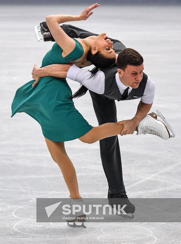 Japan Figure Skating Team Worlds Ice Dance