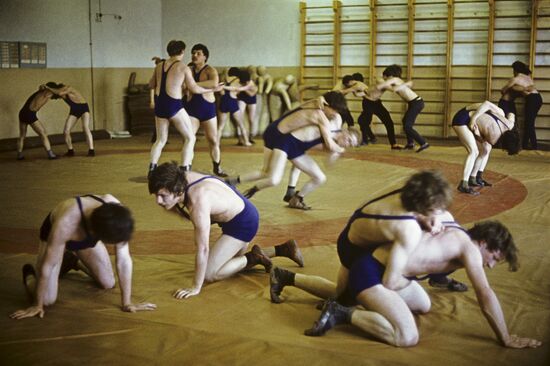 Freestyle wrestlers