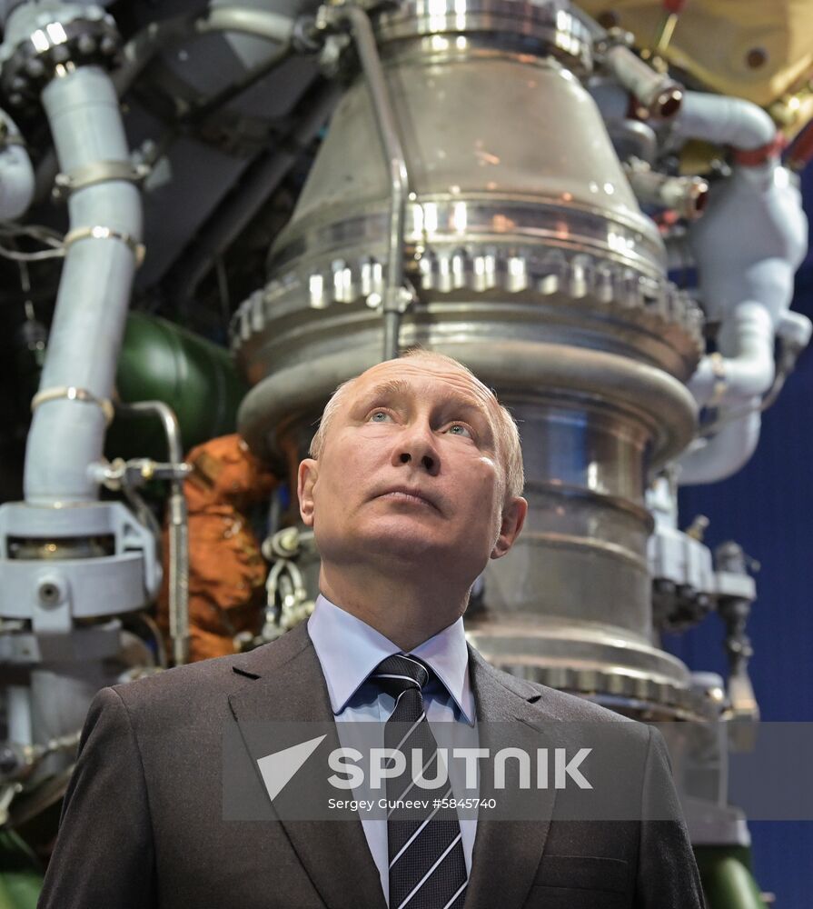 Russia Putin Space