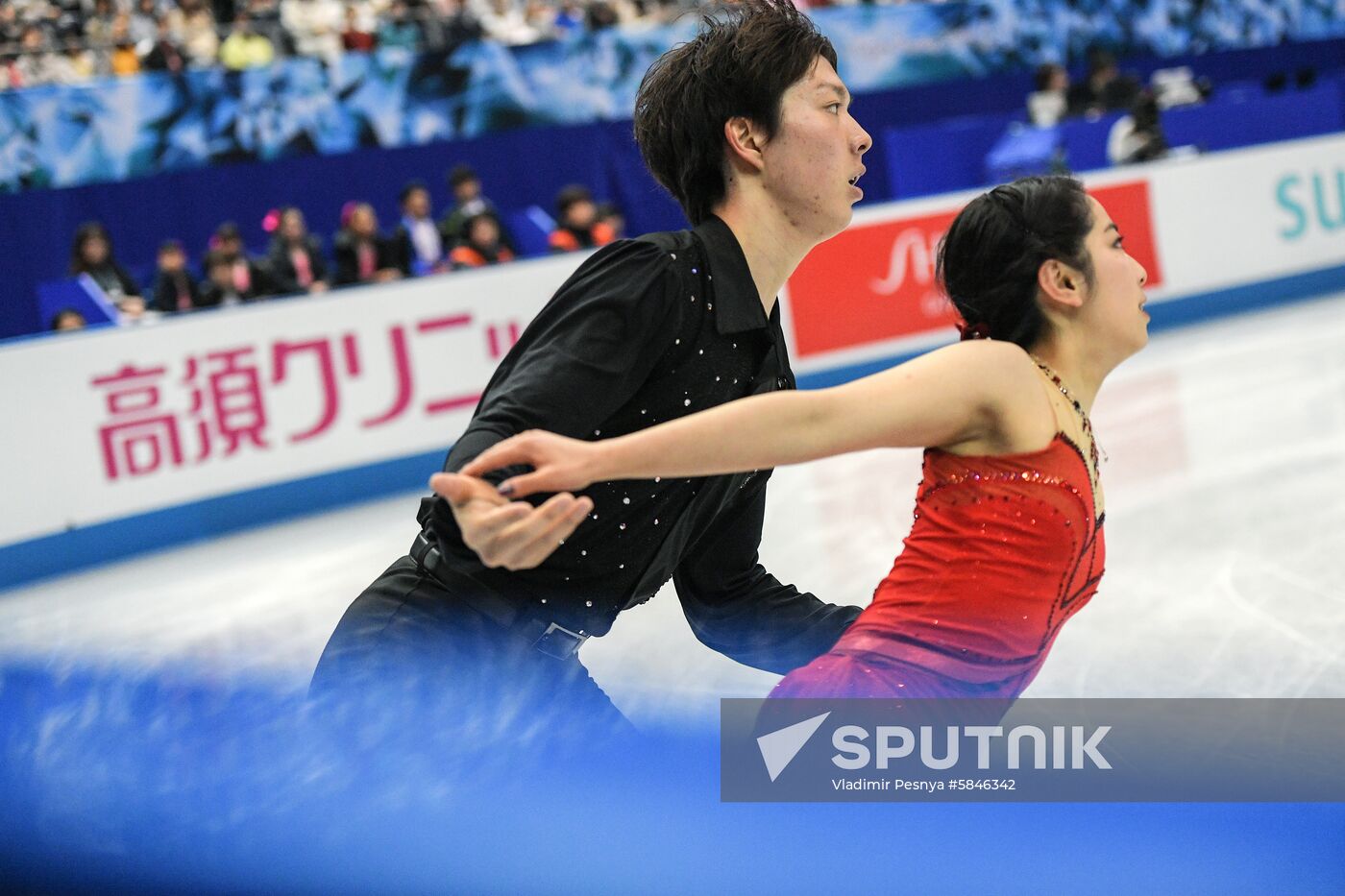 Japan Figure Skating Team Worlds Pairs