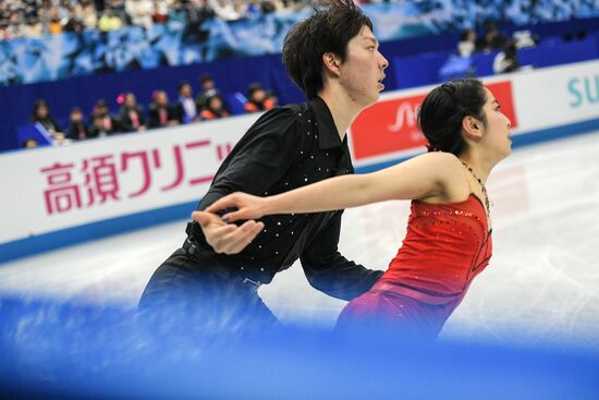 Japan Figure Skating Team Worlds Pairs