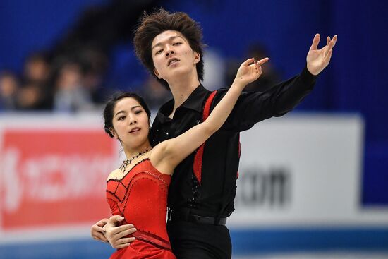 Japan Figure Skating Team Worlds Pairs