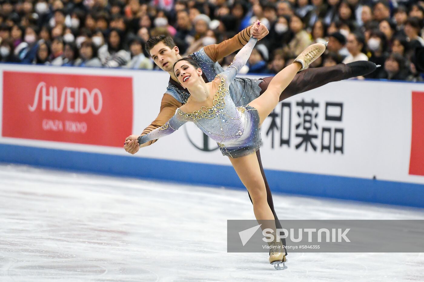 Japan Figure Skating Team Worlds Pairs