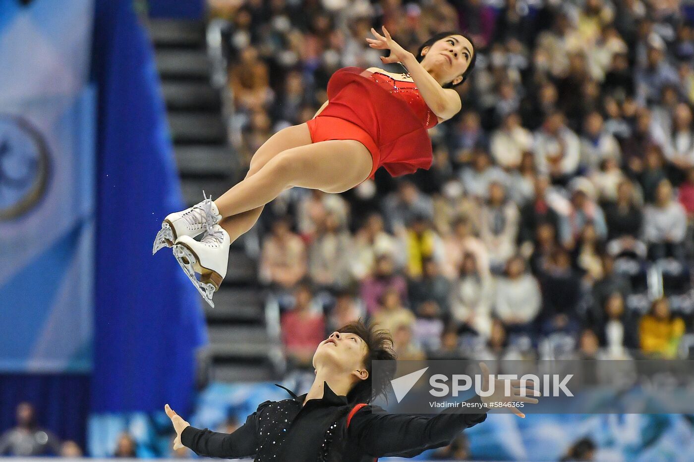 Japan Figure Skating Team Worlds Pairs
