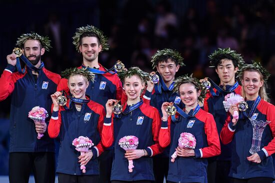 Japan Figure Skating Team Worlds Medals