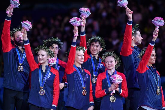 Japan Figure Skating Team Worlds Medals