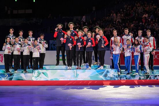 Japan Figure Skating Team Worlds Medals