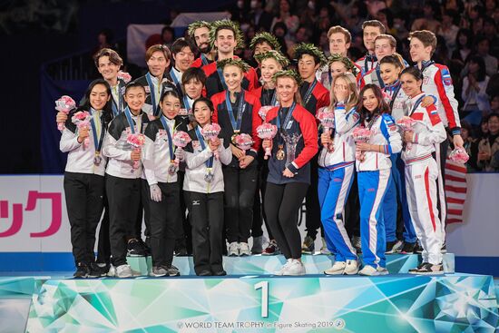 Japan Figure Skating Team Worlds Medals