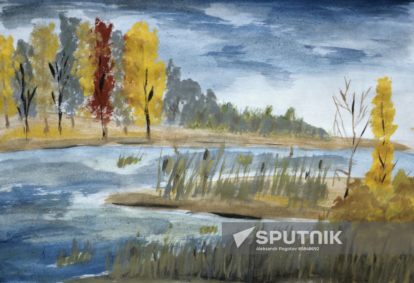 Merry Pencil painting studio