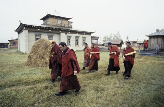 Ivolginsky Datsan in Buryatia