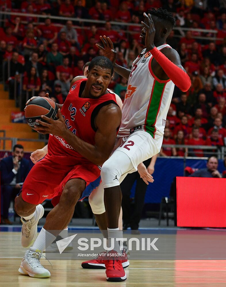 Russia Basketball Euroleague CSKA - Baskonia