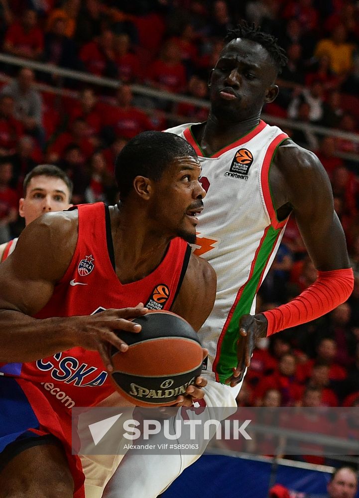 Russia Basketball Euroleague CSKA - Baskonia