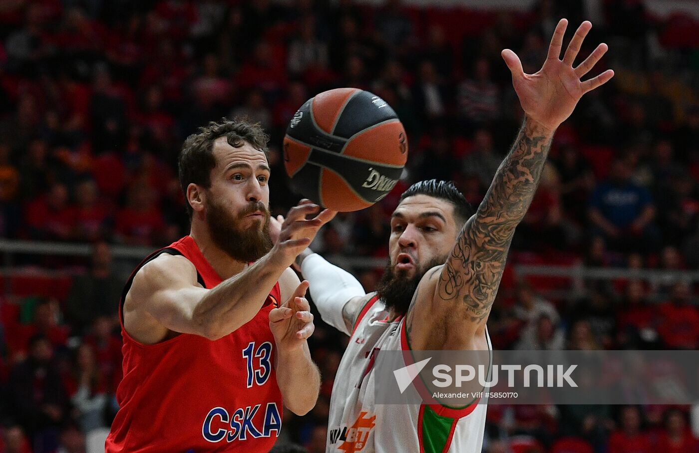 Russia Basketball Euroleague CSKA - Baskonia