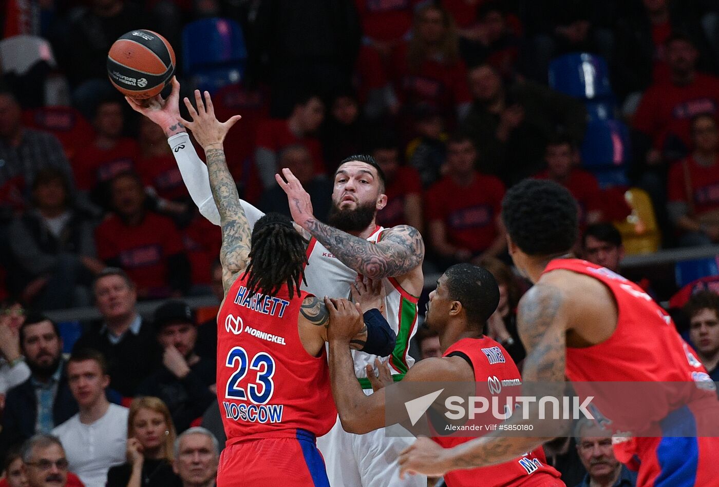 Russia Basketball Euroleague CSKA - Baskonia