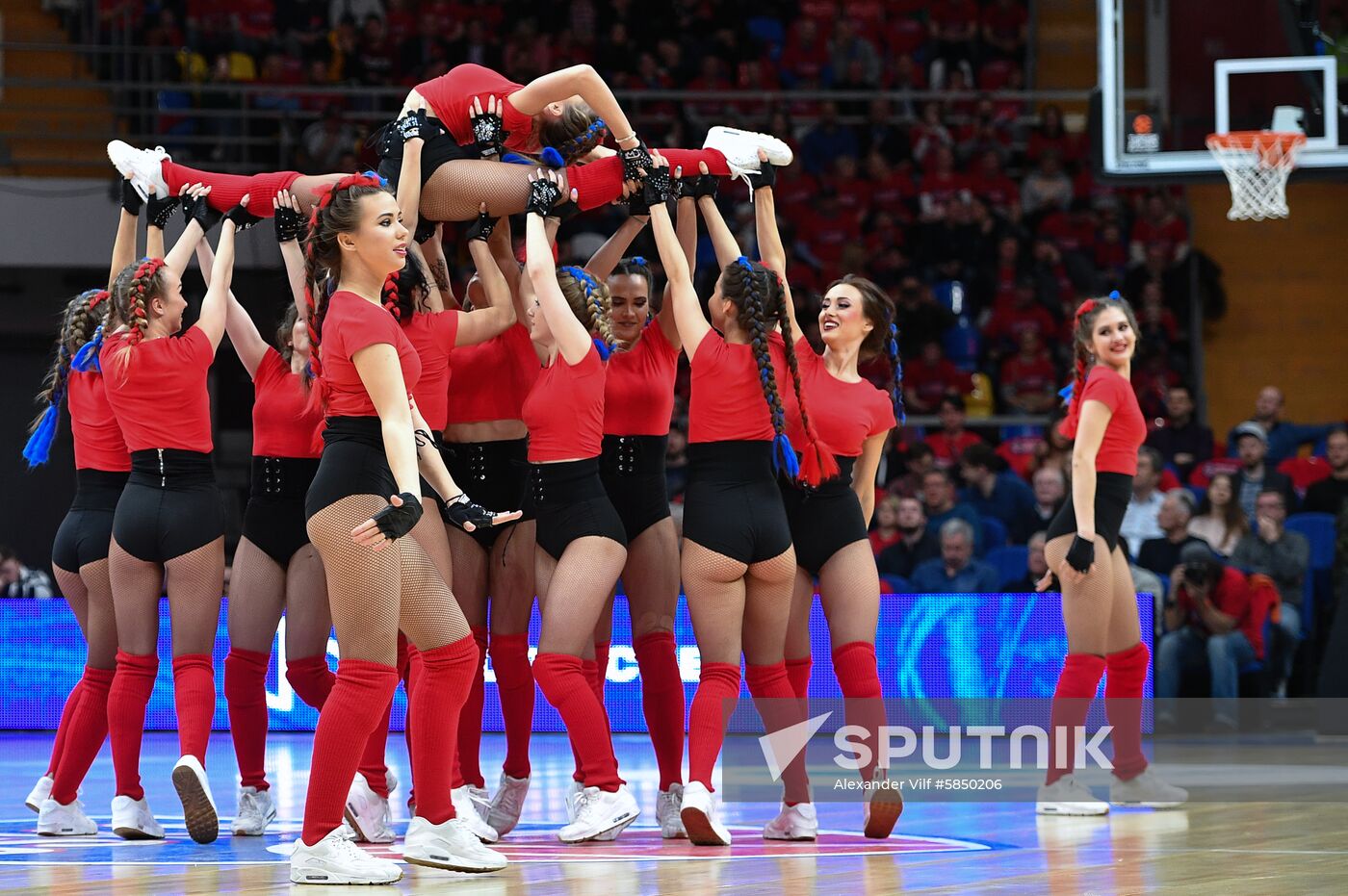 Russia Basketball Euroleague CSKA - Baskonia