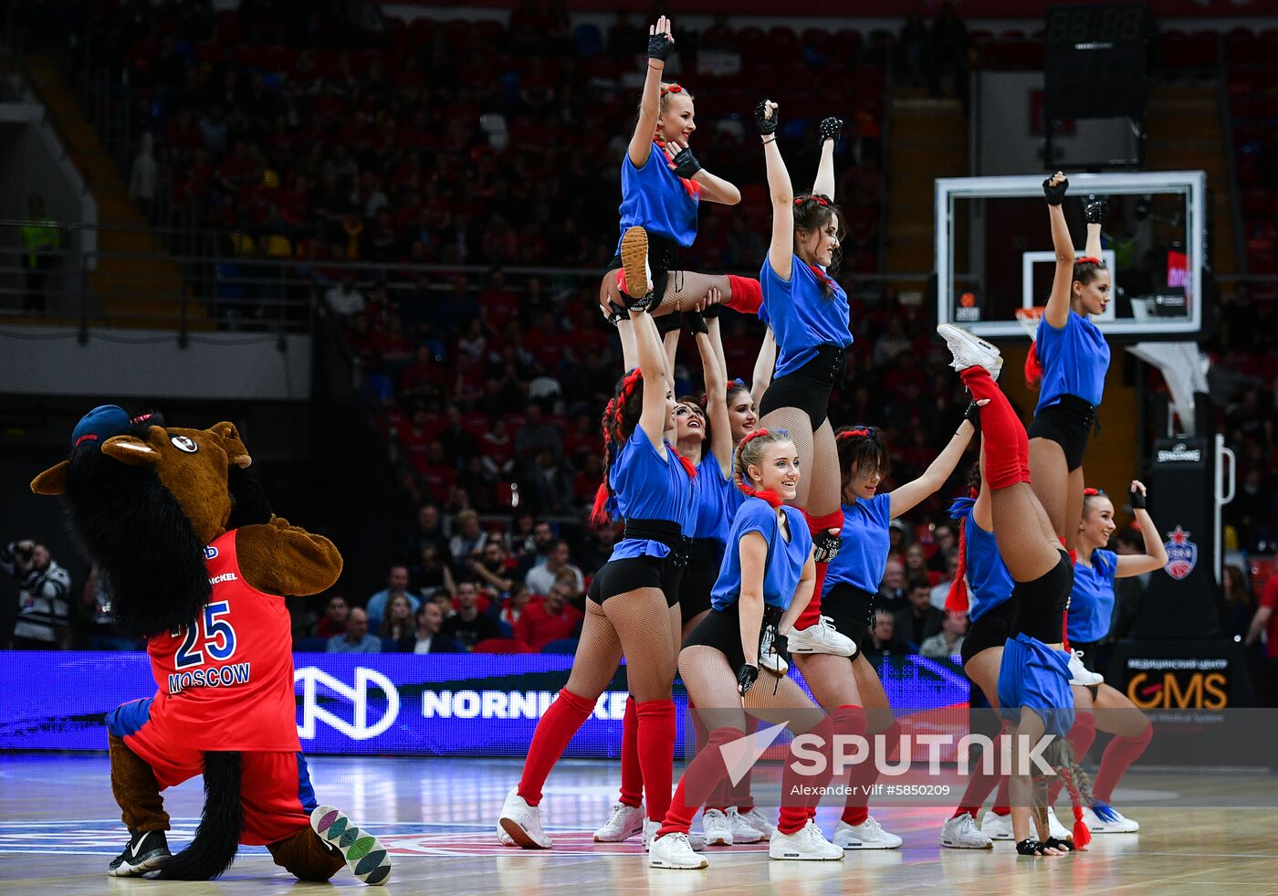 Russia Basketball Euroleague CSKA - Baskonia