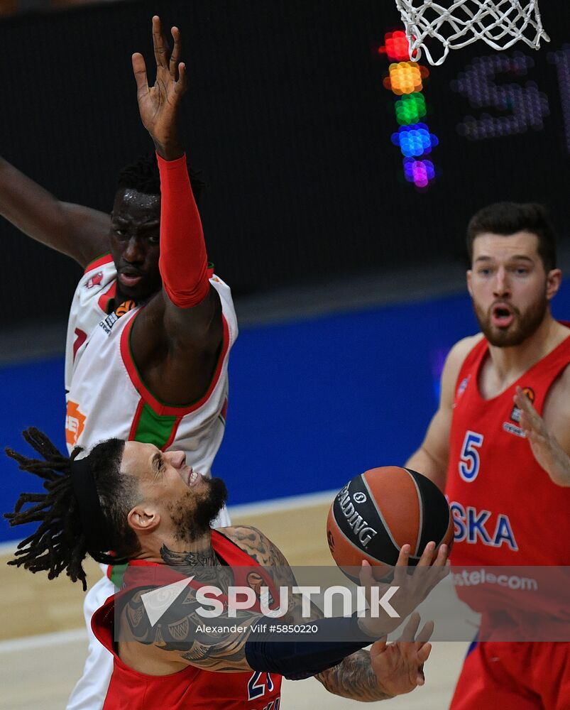 Russia Basketball Euroleague CSKA - Baskonia