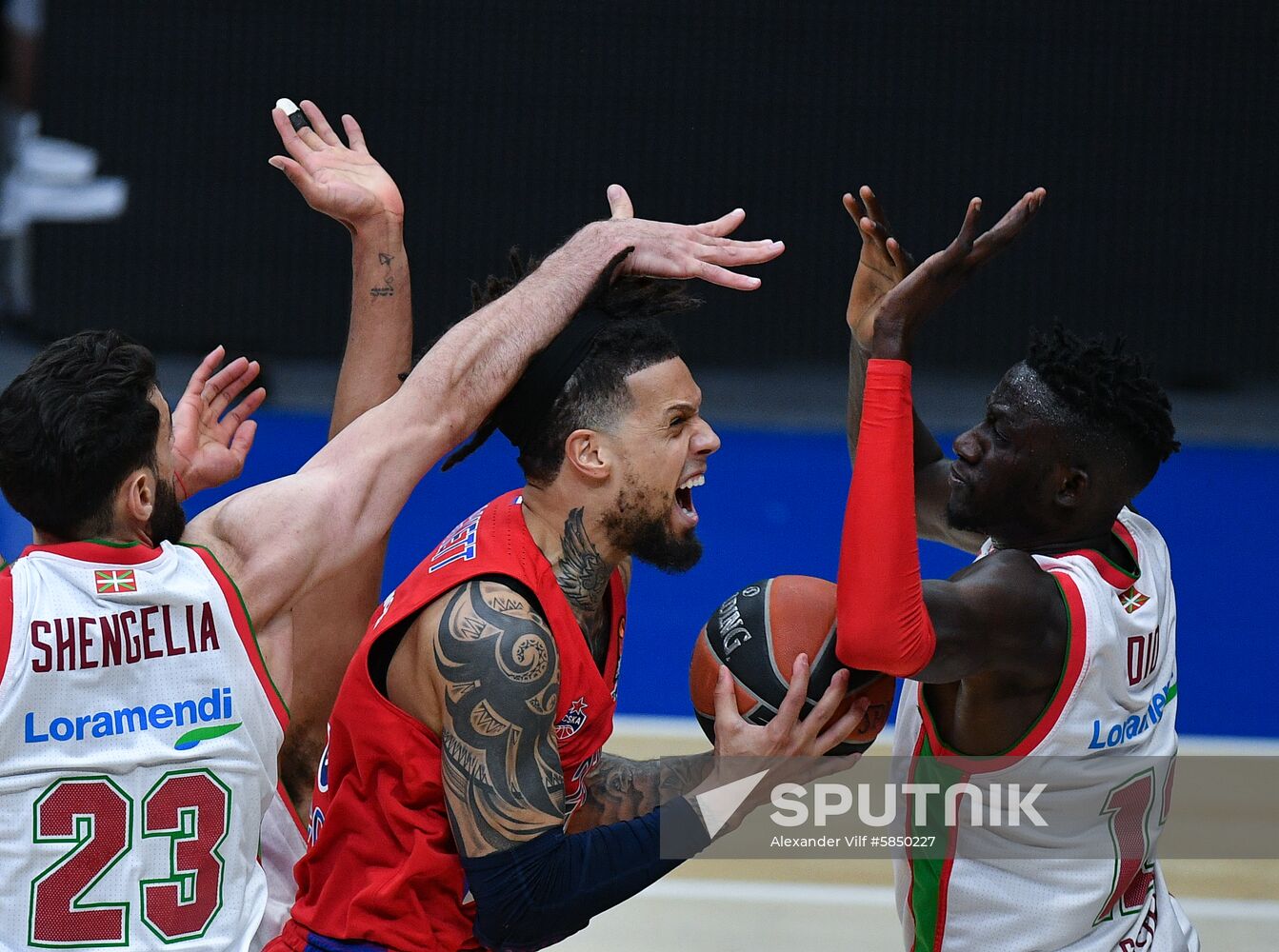 Russia Basketball Euroleague CSKA - Baskonia