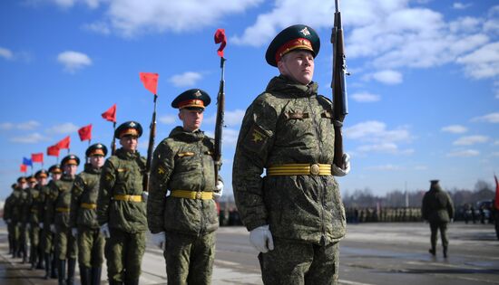 Russia Parade Rehearsal
