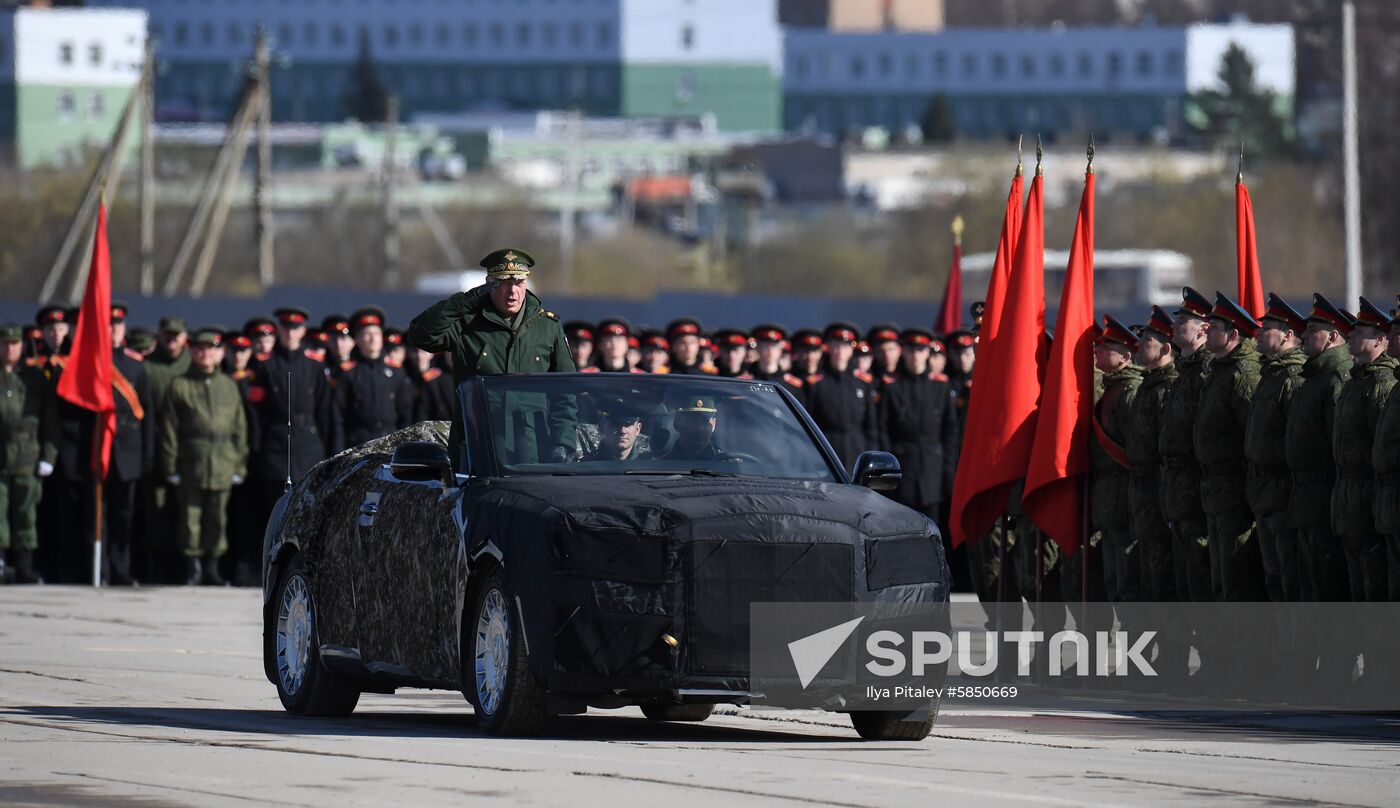 Russia Parade Rehearsal