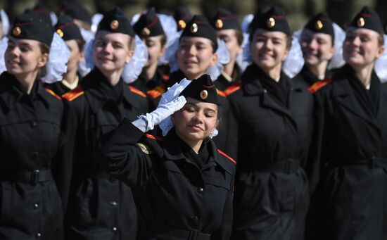Russia Parade Rehearsal