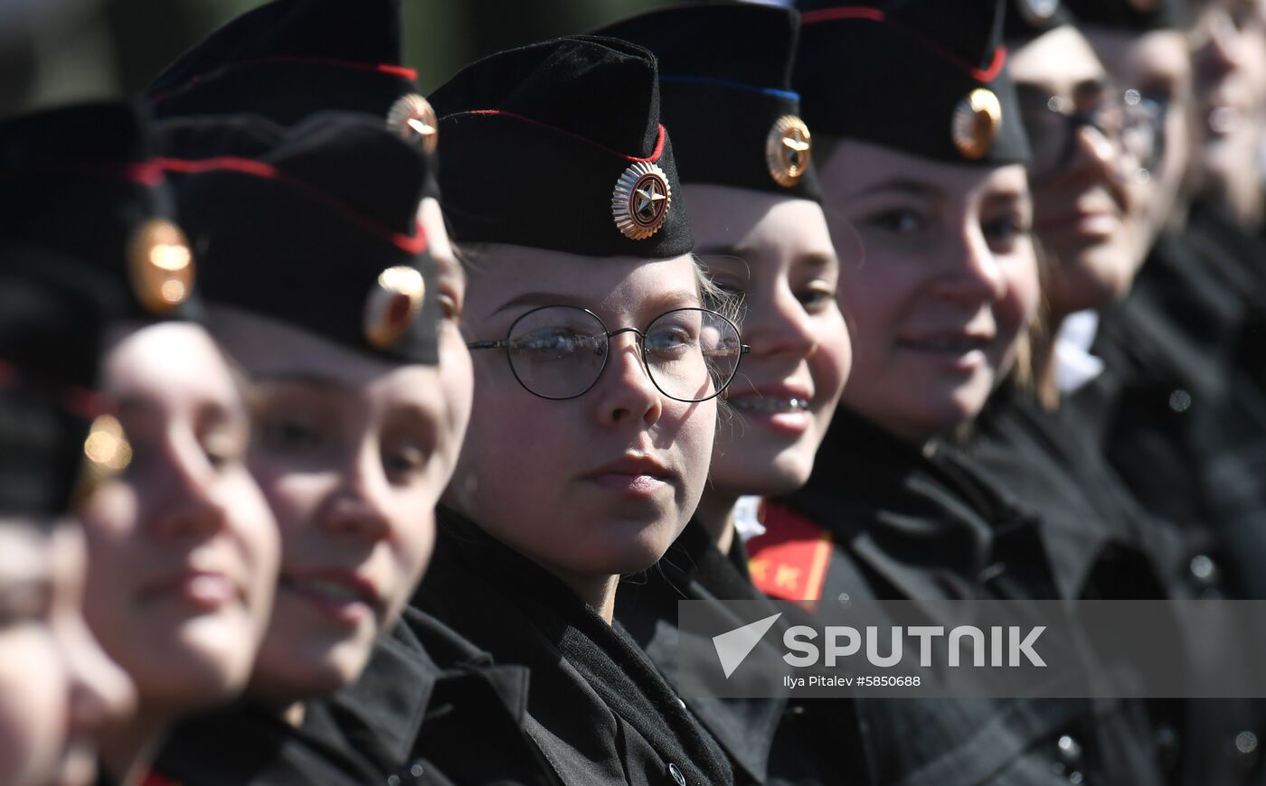 Russia Parade Rehearsal