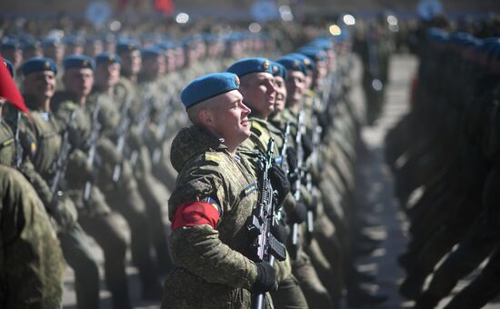 Russia Parade Rehearsal