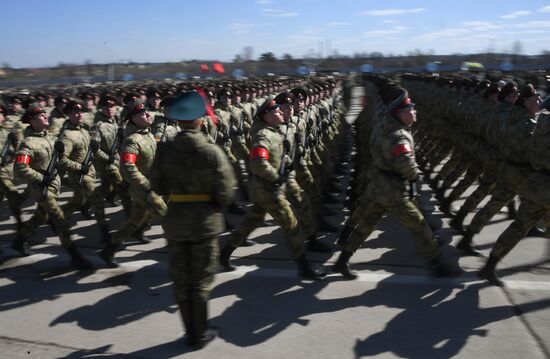Russia Parade Rehearsal