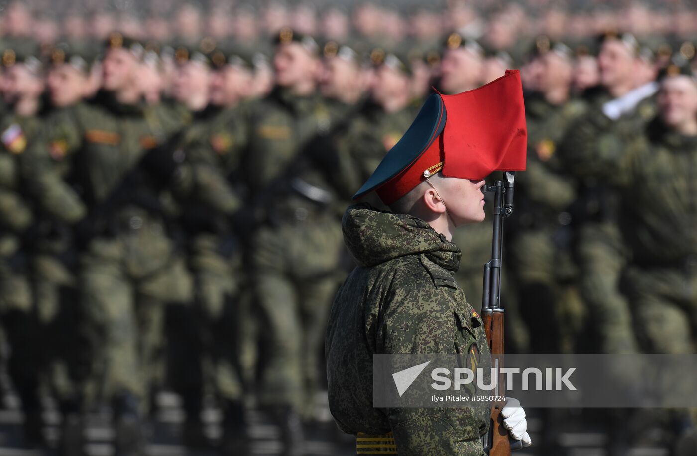 Russia Parade Rehearsal